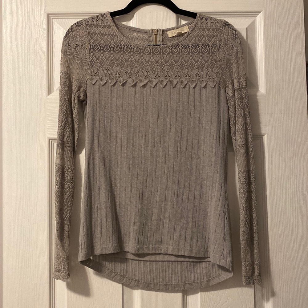 Black Swan Boutique Brand Lace Sweater